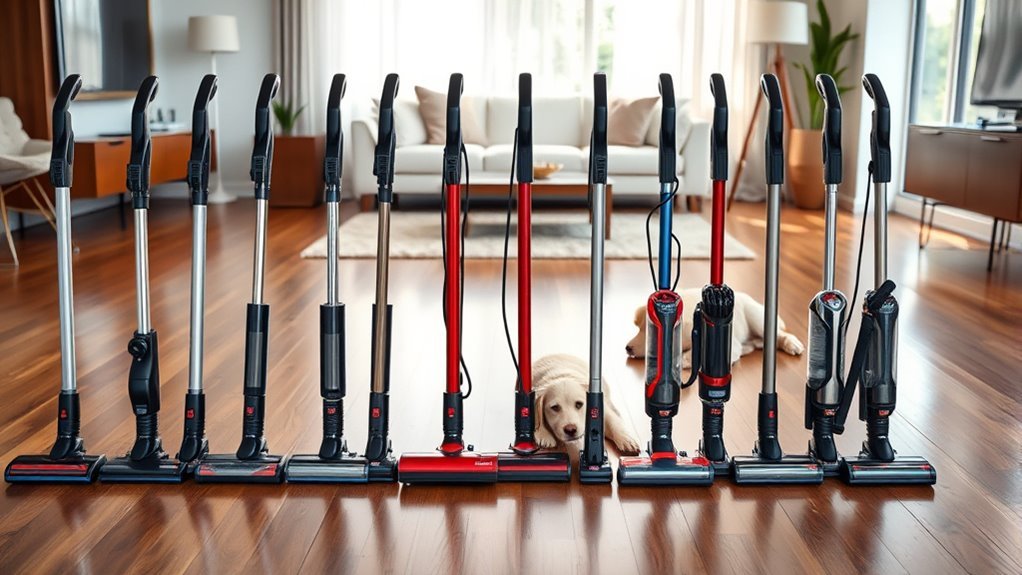 top pet hair stick vacuums