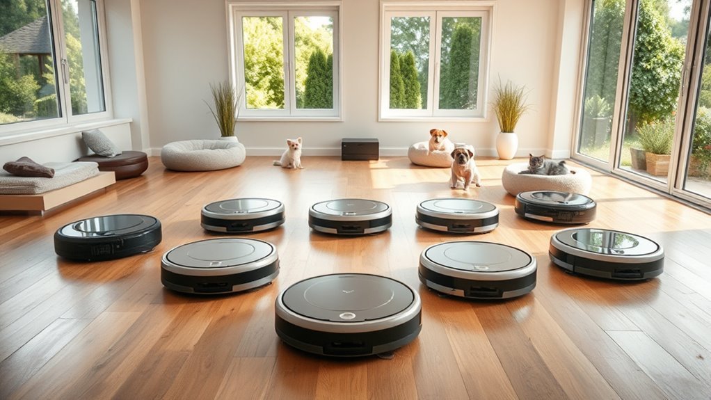 top pet hair vacuum robots