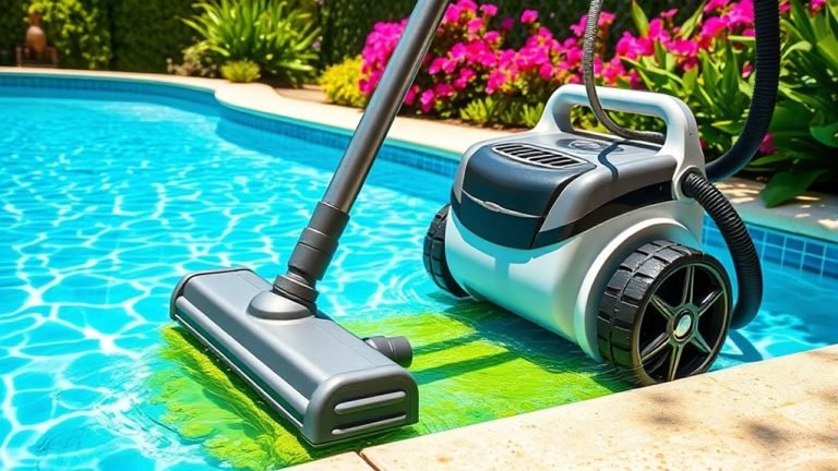 top pool algae vacuums