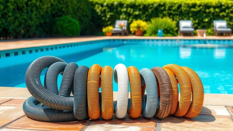 top pool vacuum hoses