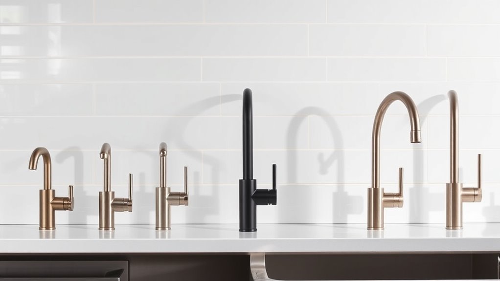 top pull down kitchen faucets