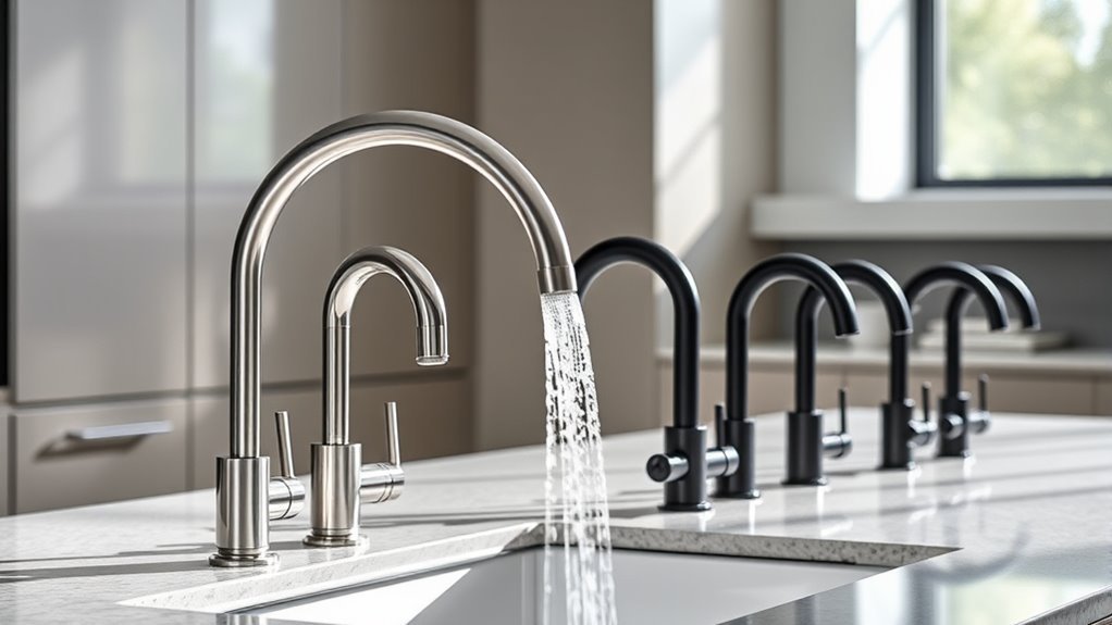 top pull out faucets