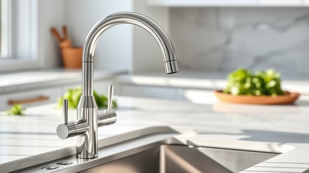 top pull out kitchen faucets