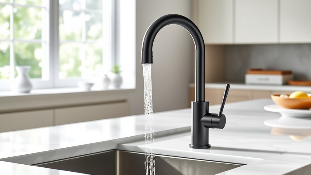 top pull out kitchen faucets