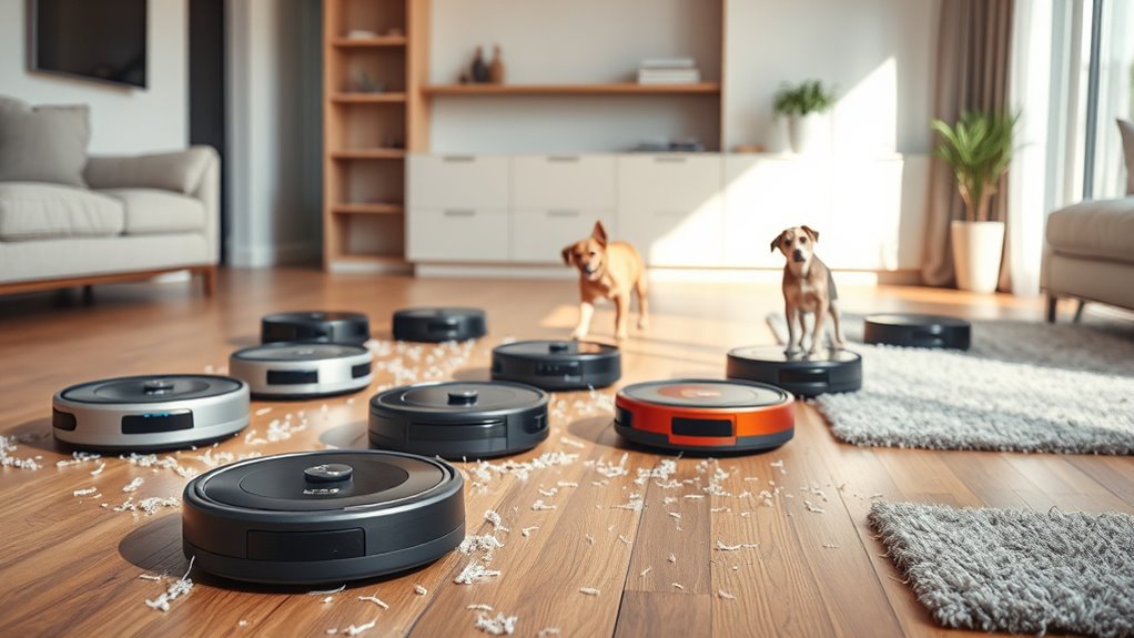 top robotic vacuums for pets
