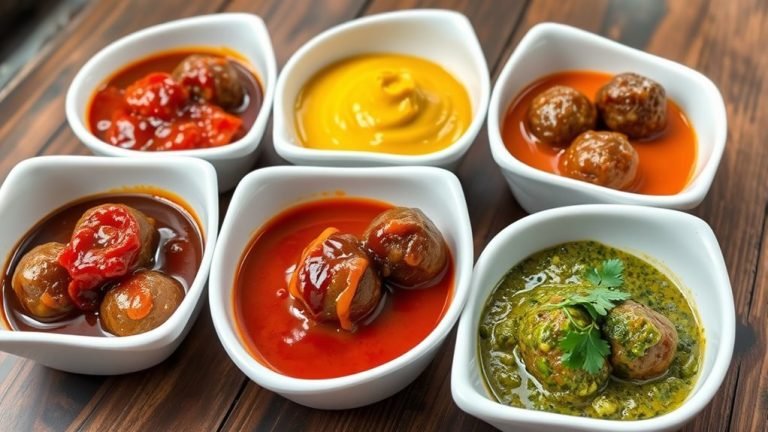 top sauces for meatballs