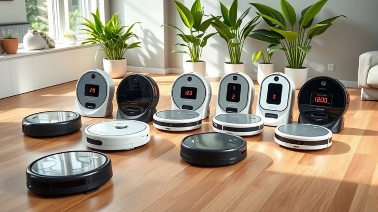 top self empty cleaning robots