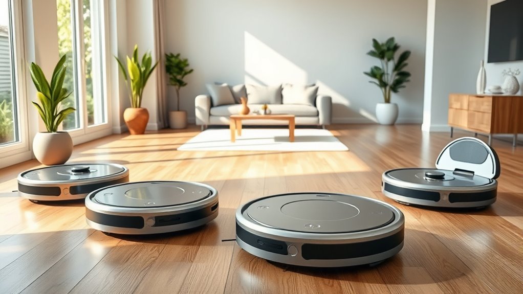 top self emptying robot vacuums
