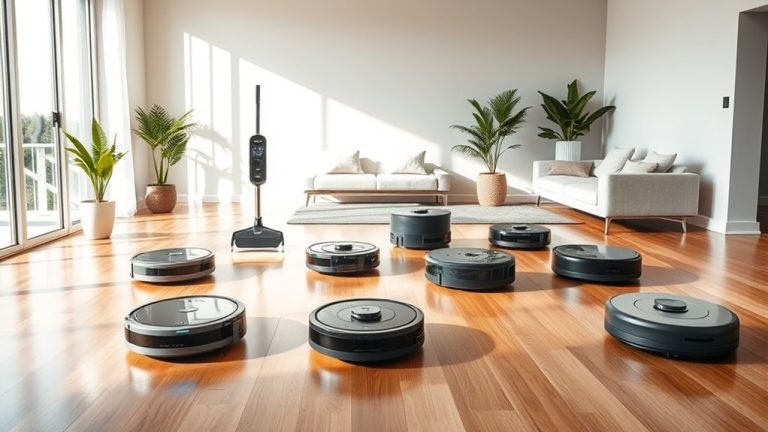 top self emptying vacuum mops