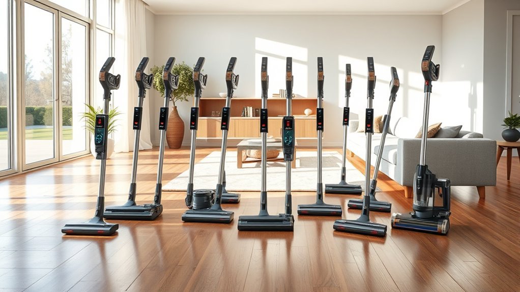 top self emptying vacuum options