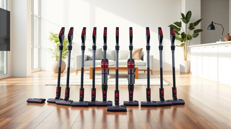 top self standing cordless vacuums