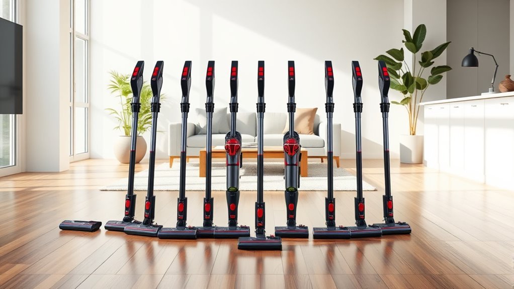 top self standing cordless vacuums