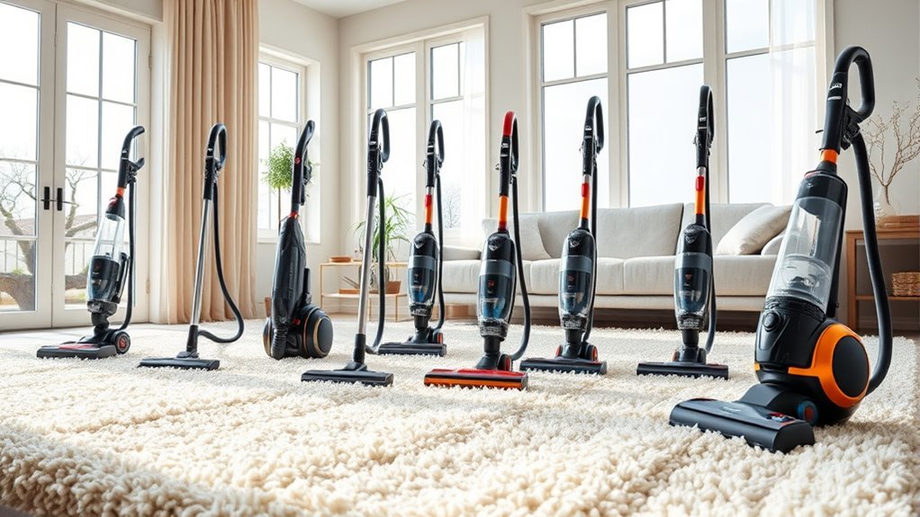 top shag carpet vacuums