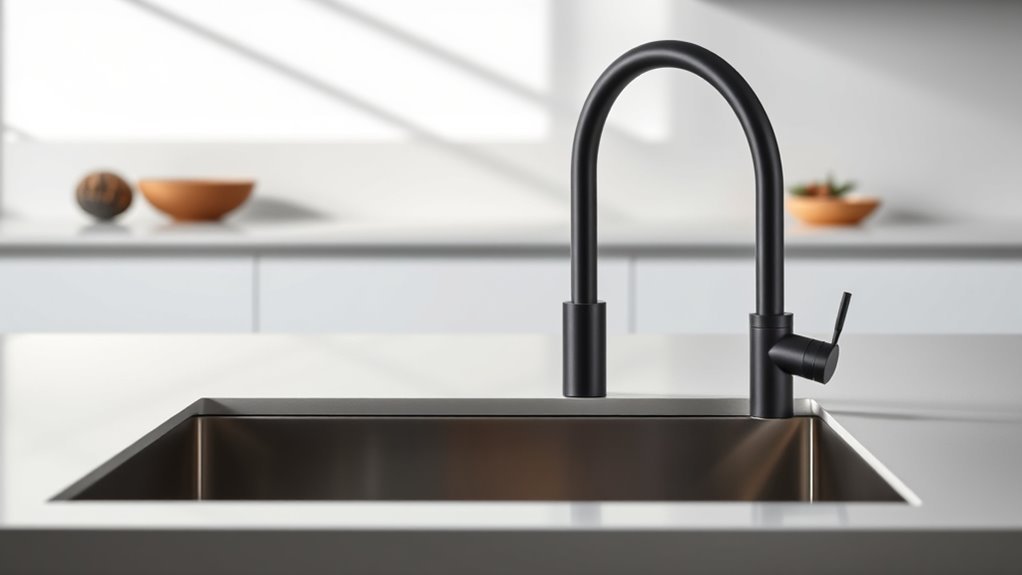 top shallow sink faucets
