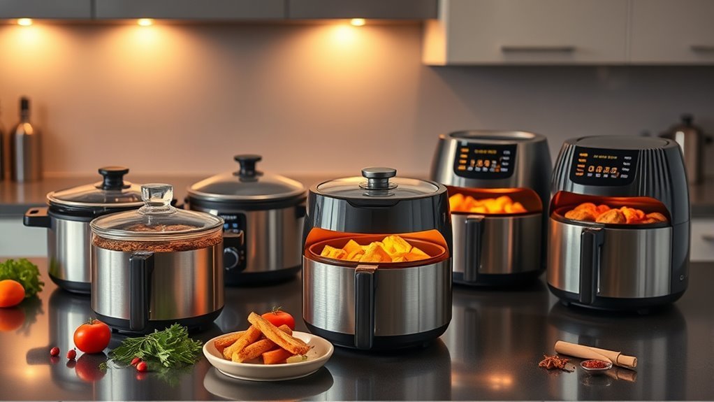 top slow cooker air fryer combos