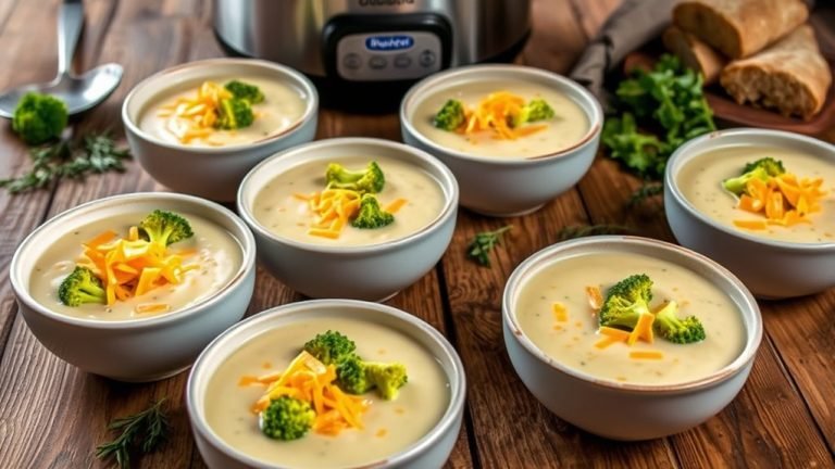top slow cooker broccoli cheese soups