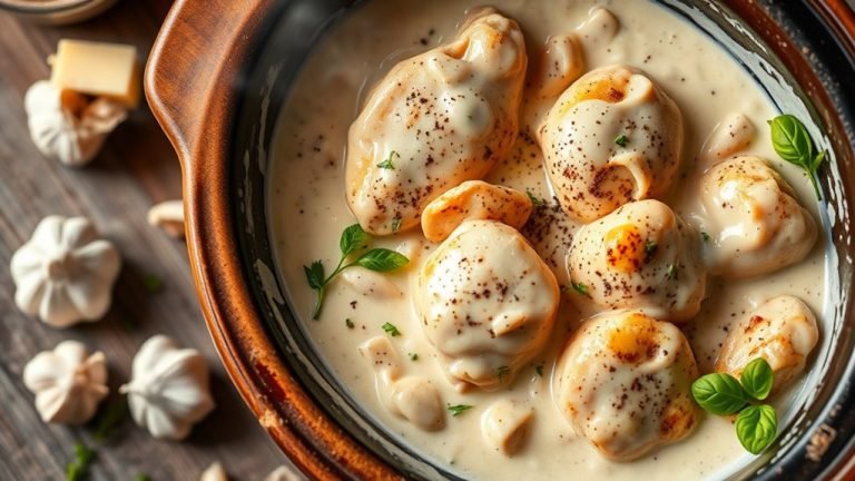 top slow cooker chicken alfredo