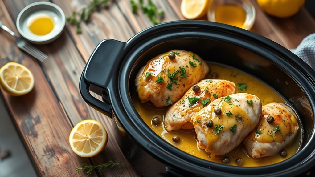 top slow cooker chicken piccata recipes