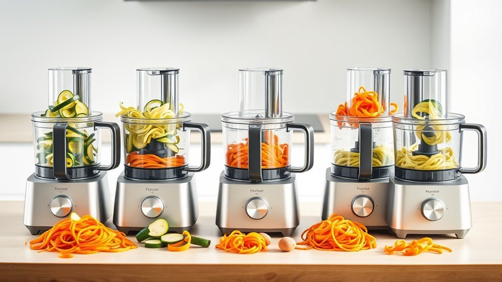top spiralizer food processors
