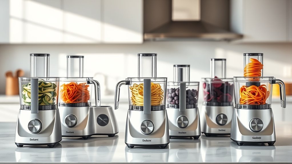 top spiralizer food processors