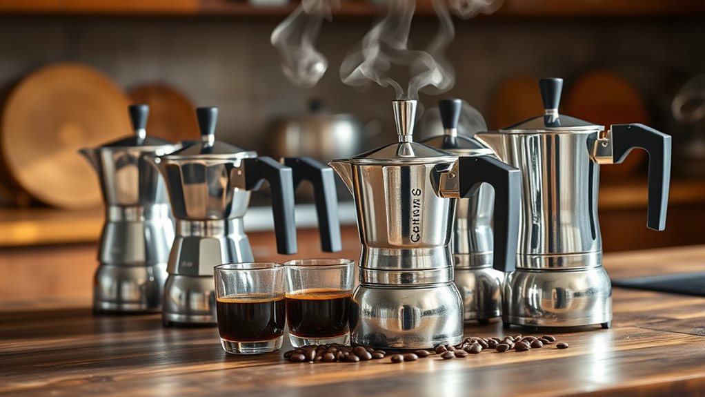 top stainless steel coffee makers