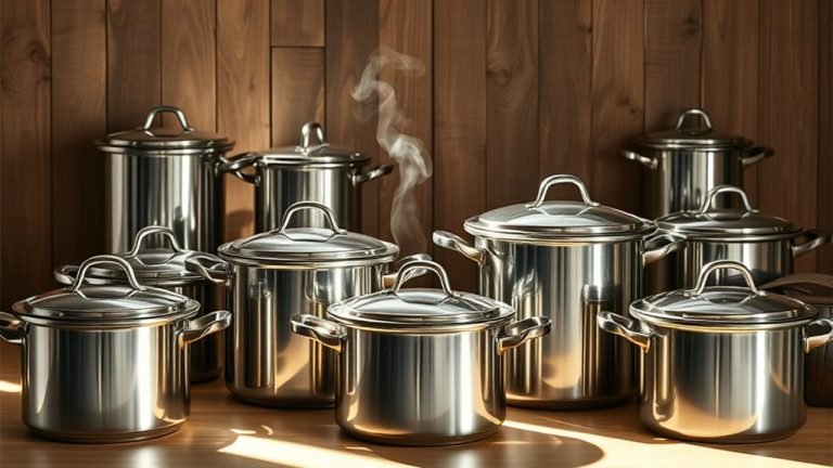 top stainless steel cookers
