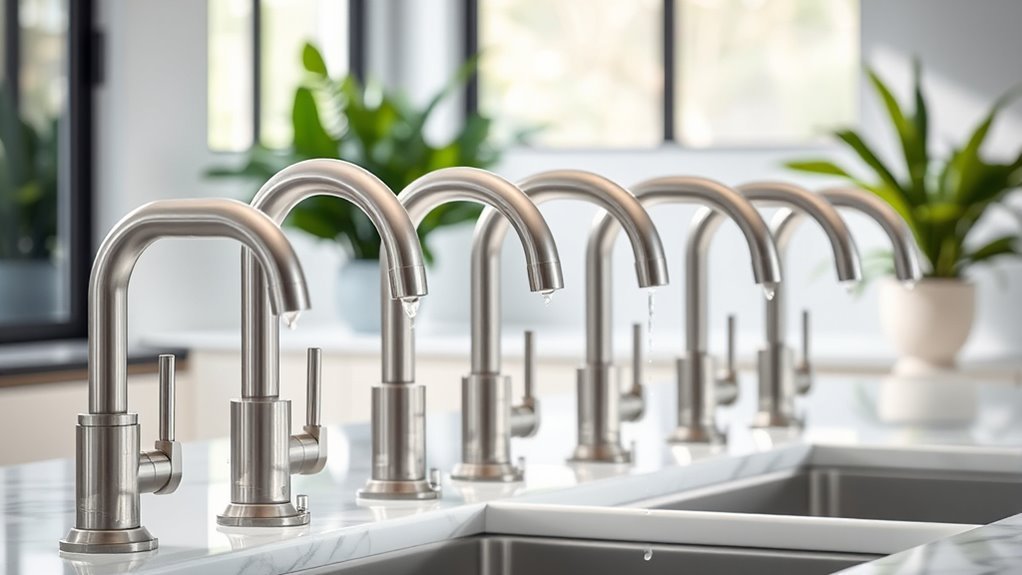 top stainless steel faucets