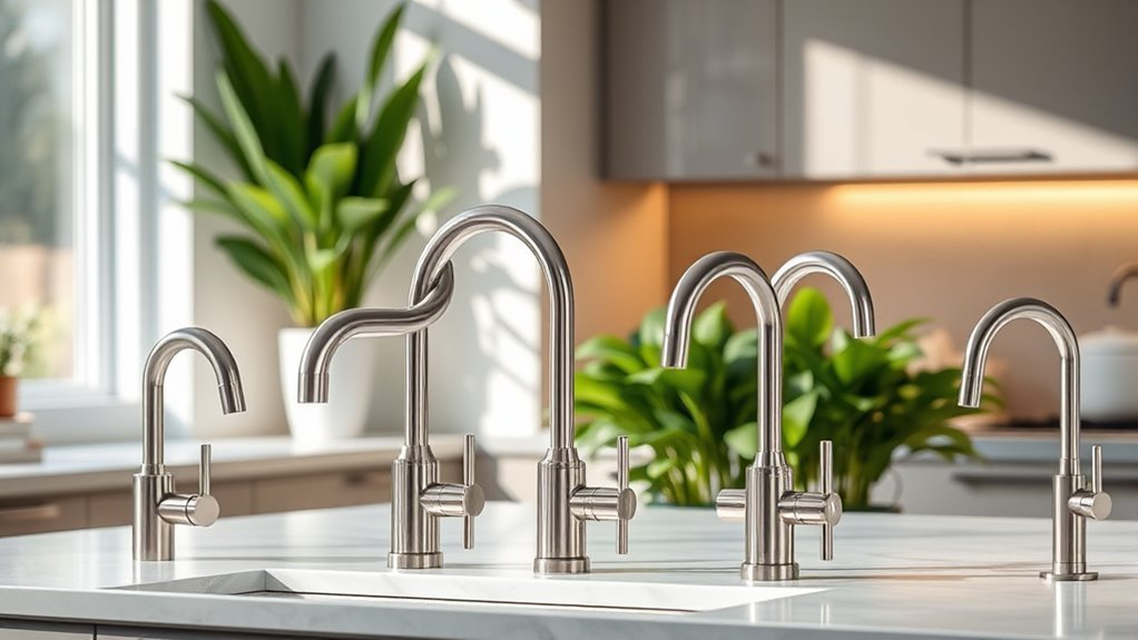top stainless steel faucets