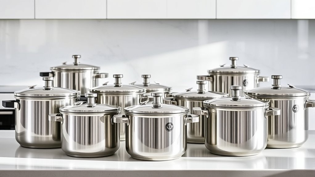 top stainless steel pressure cookers