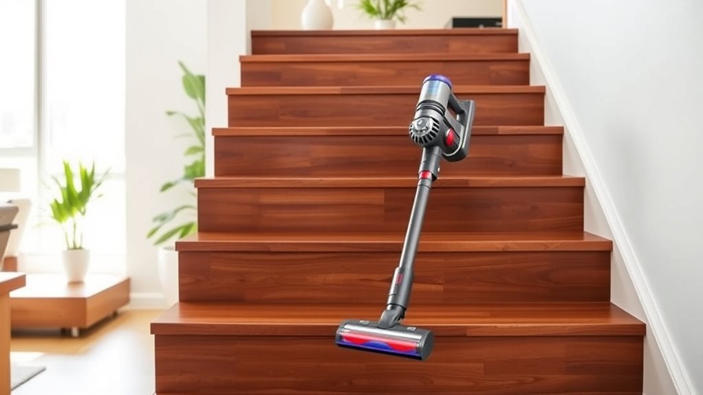 top stair vacuum picks