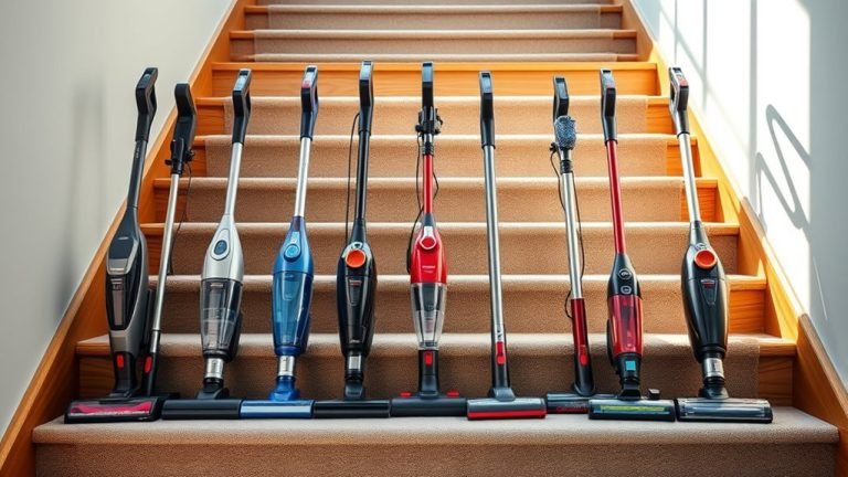 top stair vacuum picks
