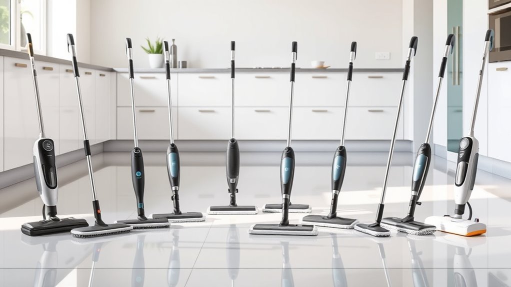 top steam vacuum mops