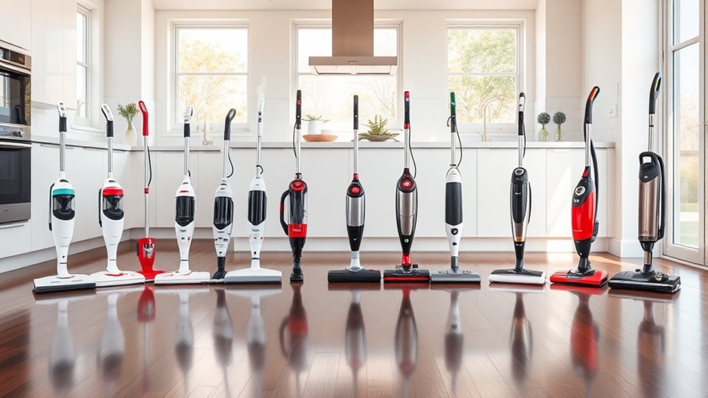 top steam vacuum mops