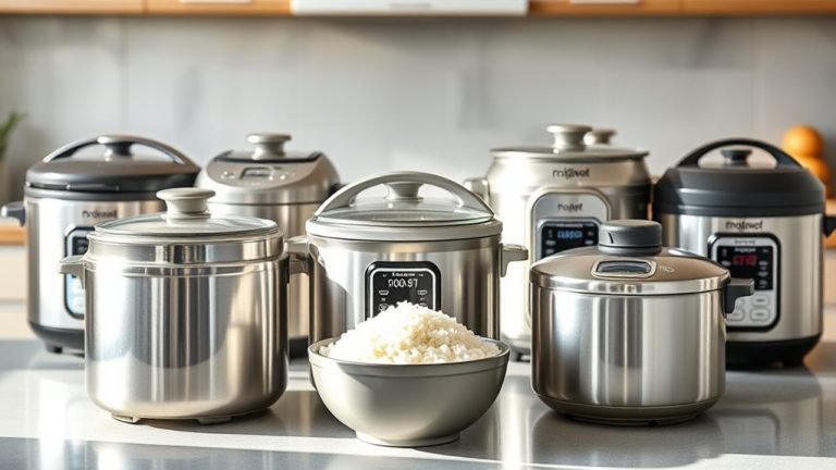 top steel rice cookers