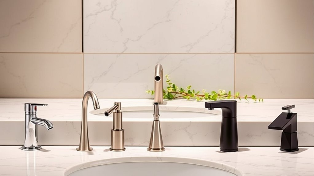 top stylish bath faucets