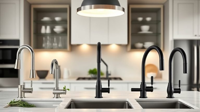 top stylish kitchen faucets