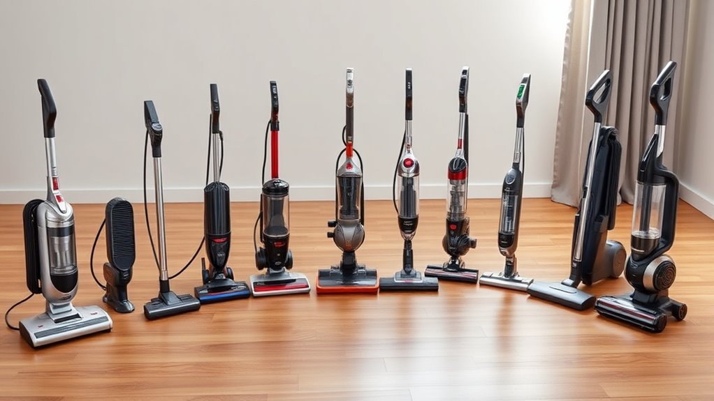 top suction vacuum cleaners