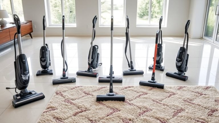 top tile and rug vacuums