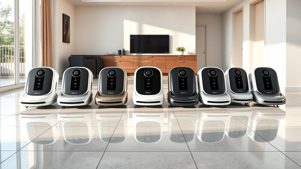 top tile floor robots