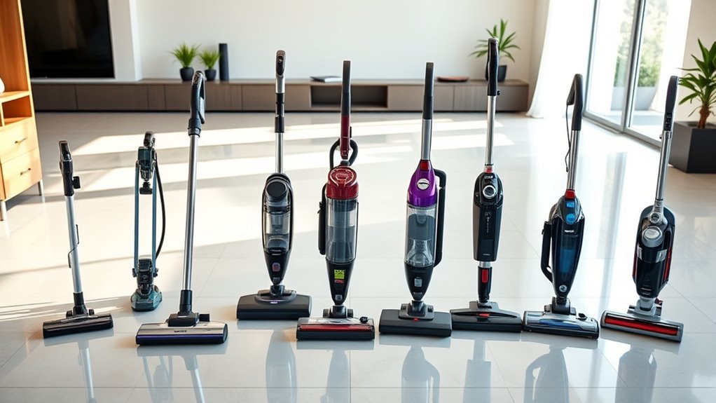 top tile floor vacuums