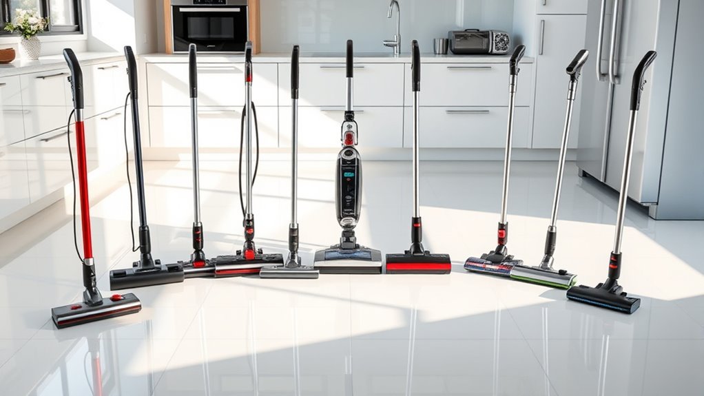 top tile floor vacuums