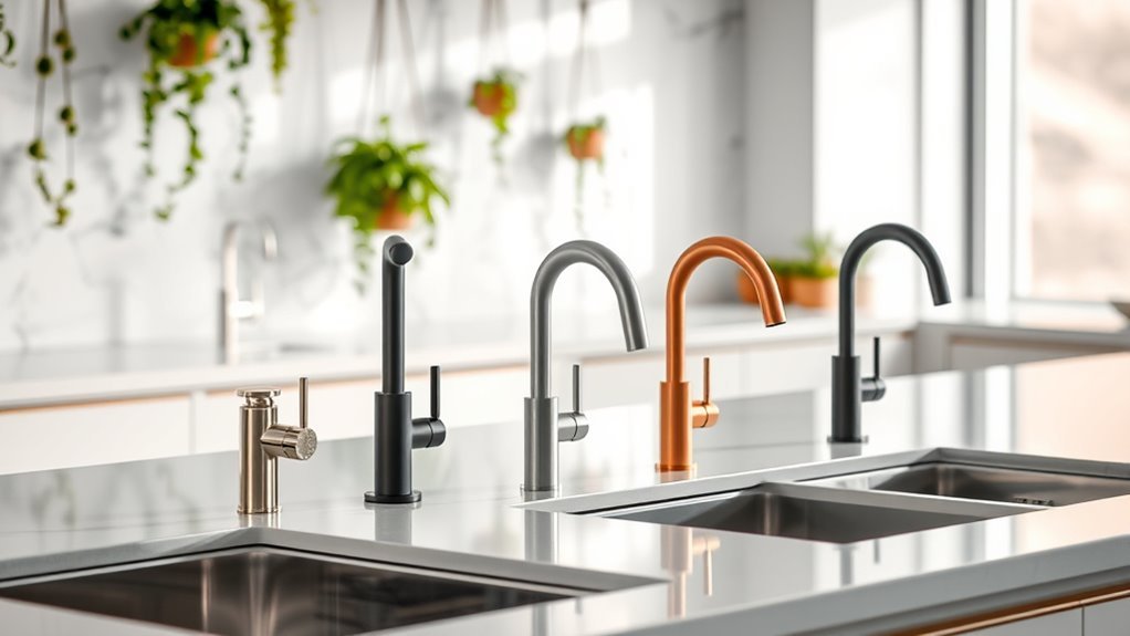 top touch kitchen faucets