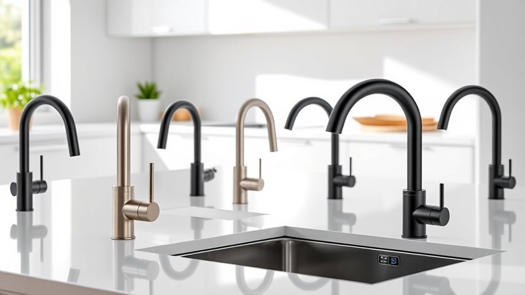 top touchless kitchen faucets