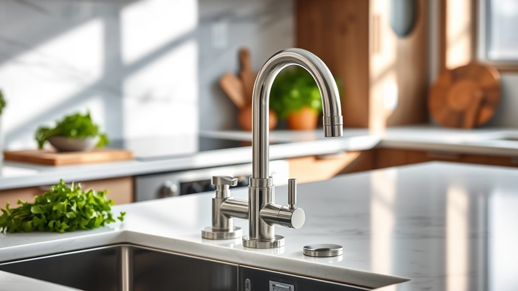 top two handle kitchen faucets