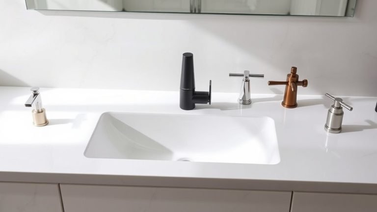 top undermount sink faucets