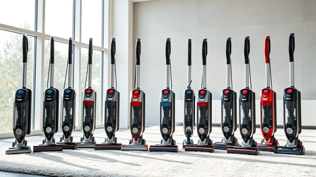 top upright vacuum cleaners