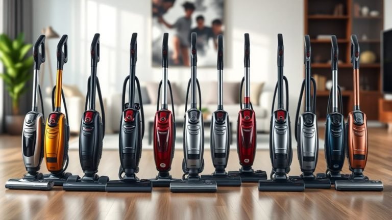 top upright vacuum options