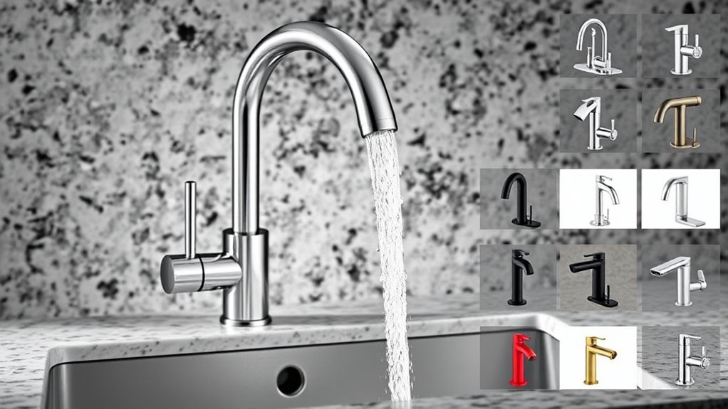 top utility sink faucets