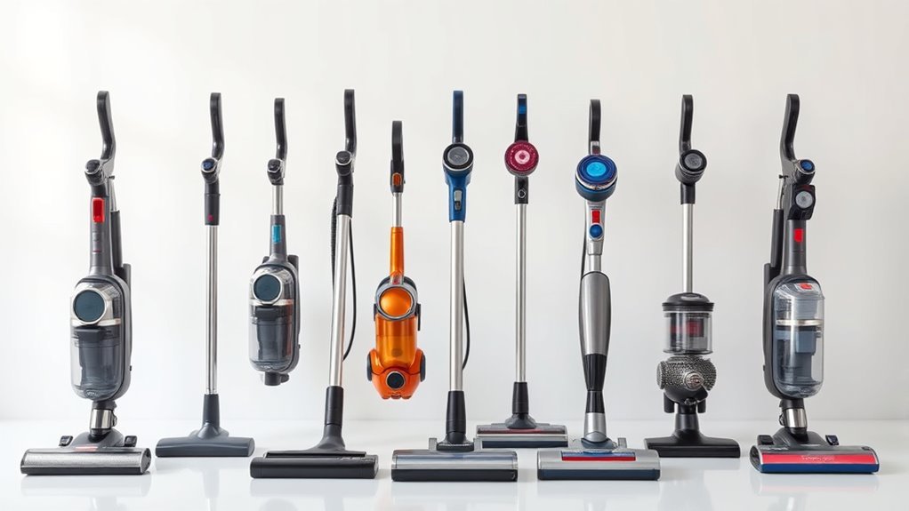top vacuum cleaning devices