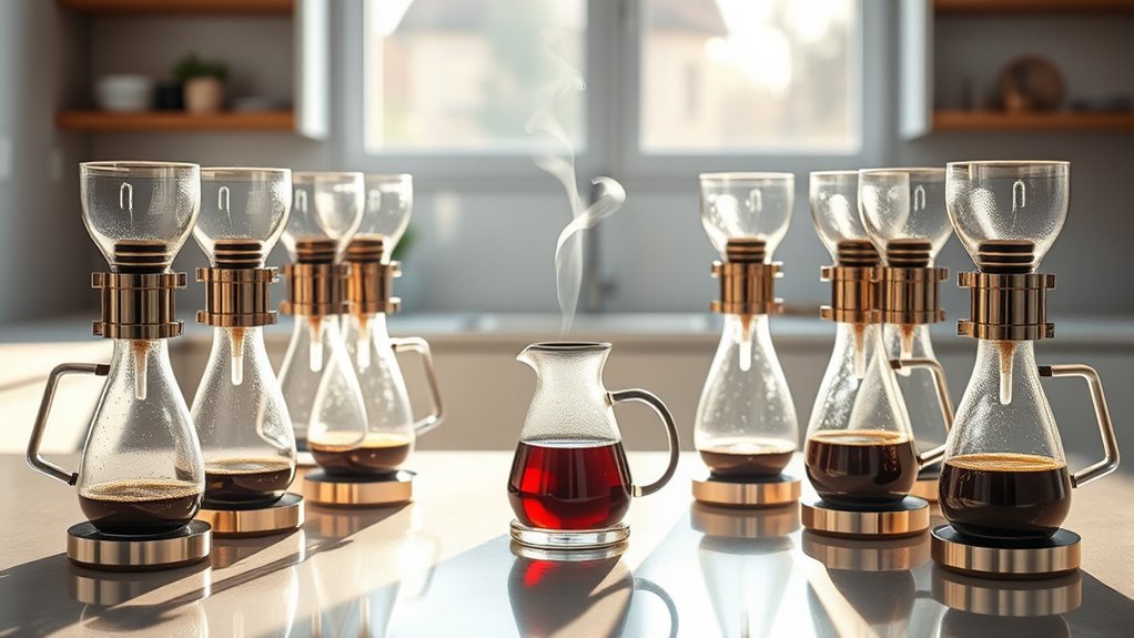 top vacuum coffee brewers